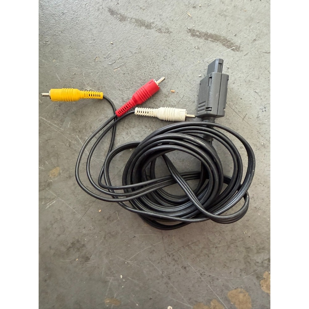 OFFICIAL ORIGINAL OEM Super Nintendo N64 Gamecube SNES AV RCA Video Cable